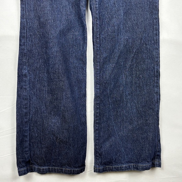 J Crew Womens High Rise Slim Wide Leg Jeans 28T Patch Pockets Stretch Denim - Picture 3 of 12